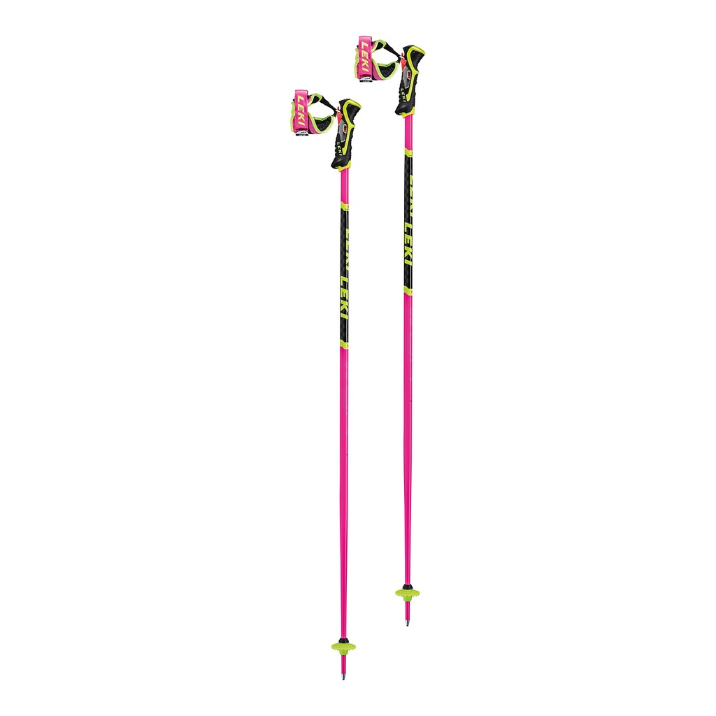 Leki World Cup SL 3D Race Pole Pink