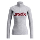 Swix Women's Race X Merino 1/2 Zip Baselayer Top