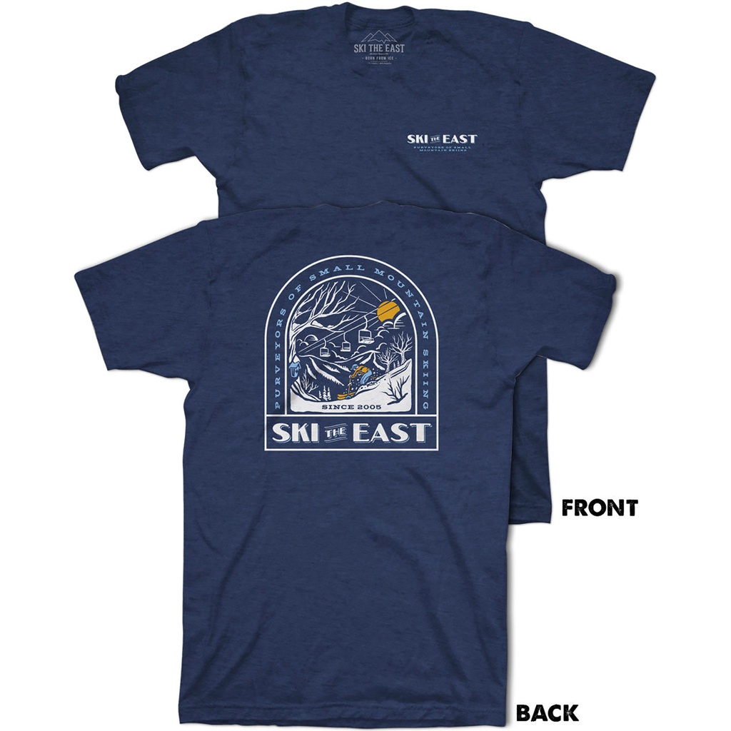 Ski The East Small Mountain Tee
