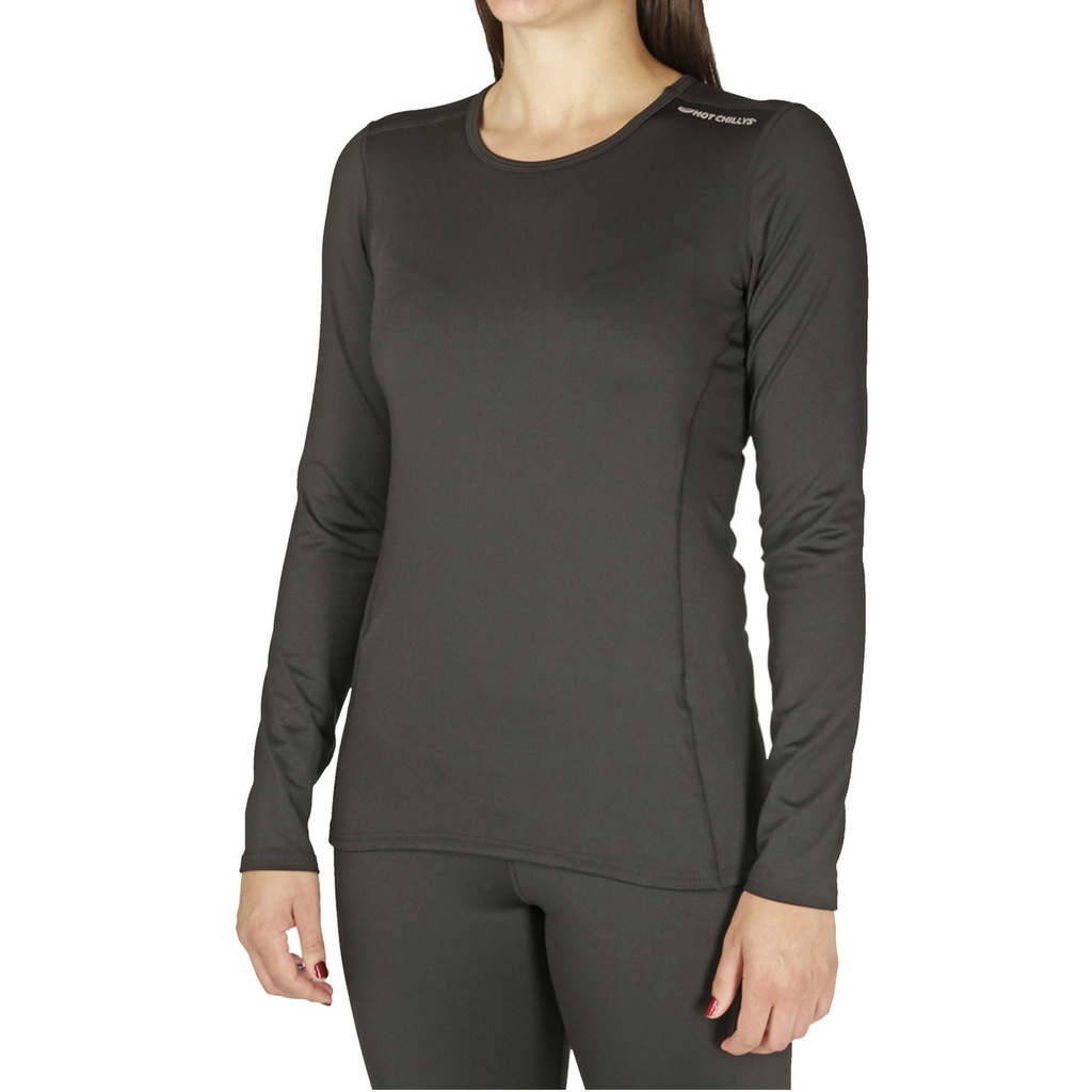 Hot Chilly's Women's Micro-Elite Chamois Crewneck