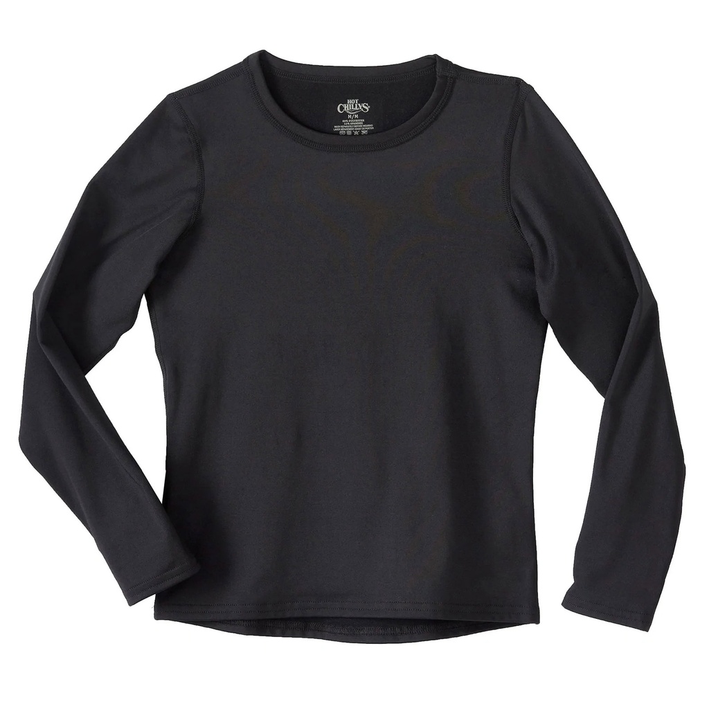 Hot Chilly's Youth Micro-Elite Chamois Crewneck
