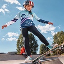 Spyder Girl's Surface Zip T-Neck