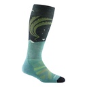 Darn Tough Women's Aurora OTC Lightweight Ski & Snowboard Sock