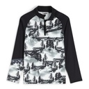 Spyder Boy's Treeline Zip T-Neck