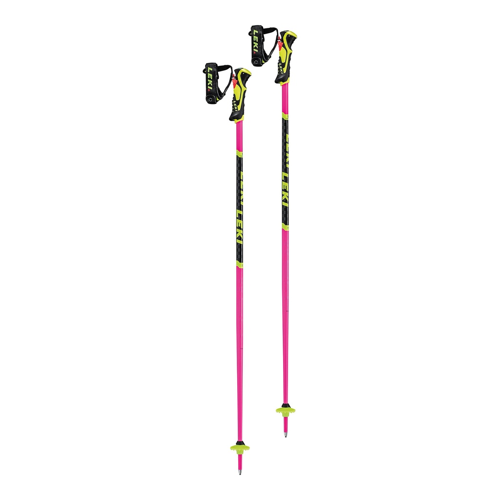 Leki World Cup SL 3D Lite Junior Race Pole Pink