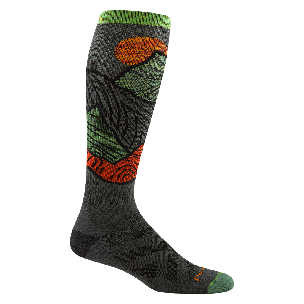 Darn Tough Men's Titan Lightweight W/Cushion OTC Ski & Snowboard Sock