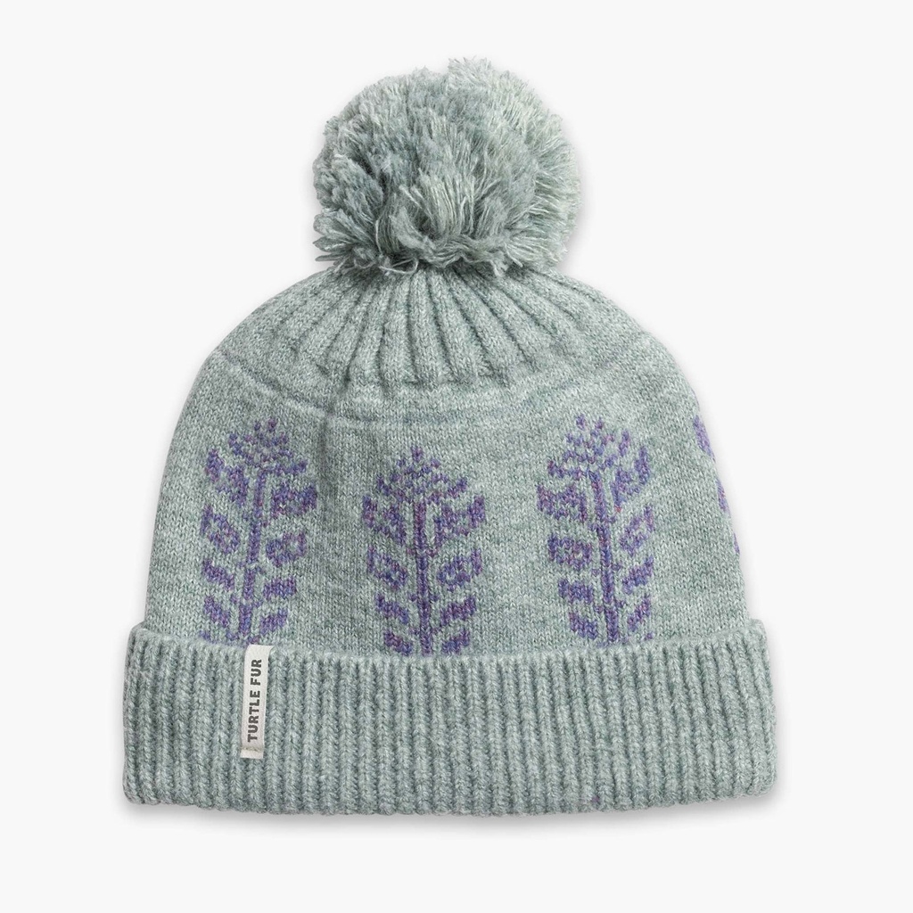 Turtle Fur Recycled Freya Pom Beanie