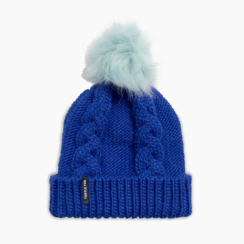Turtle Fur Youth Lizzy Pom Beanie
