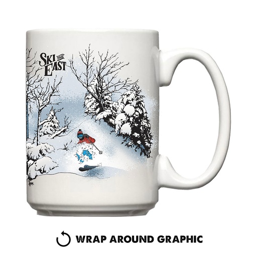 [B8670] Ski The East Deep Daze Coffee Mug