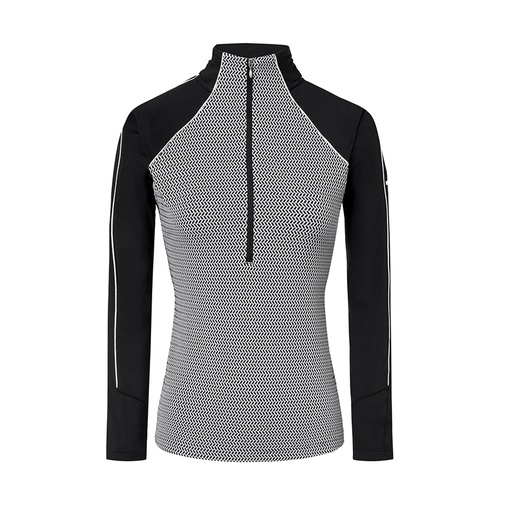 [13877] Descente Women's Iclyn Zip T-Neck