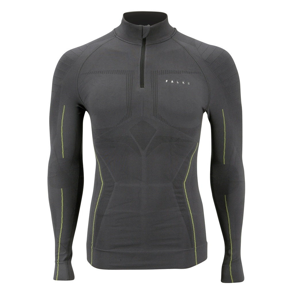 Falke Men's Athletic Fit Zip T-Neck