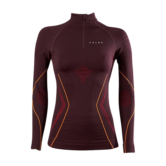 Falke Women's Athletic Fit Zip T-Neck