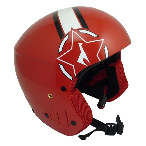 [B4158] Vola Race Red FIS Helmet