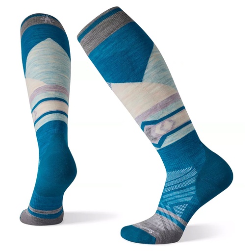 [B8221] Smartwool Women's Targeted Cushion Pattern OTC Ski Sock
