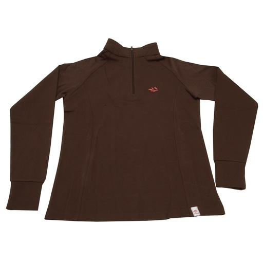 [B4899] Women's Maser Serfaus Jet Stand Turtleneck