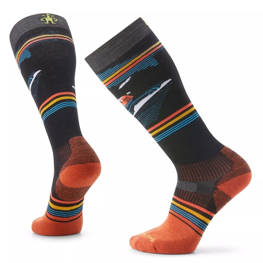 [B8522] Smartwool Men's Snowboard Targeted Cushion Piste Machine OTC Sock