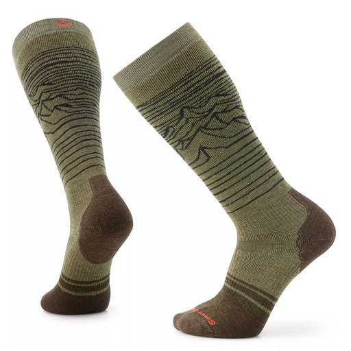 [B8523] Smartwool Men's Snowboard Full Cushion IGUCHI OTC Sock