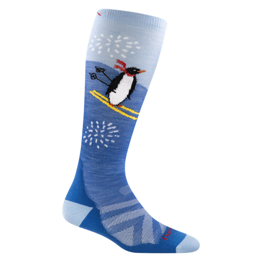 [B8782] Darn Tough Junior Penguin Peak Midweight OTC Ski & Snowboard Sock