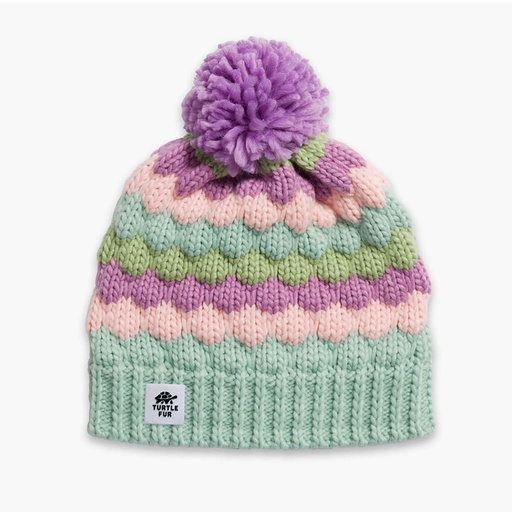 [14929] Turtle Fur Kids Jocelyn Pom Beanie