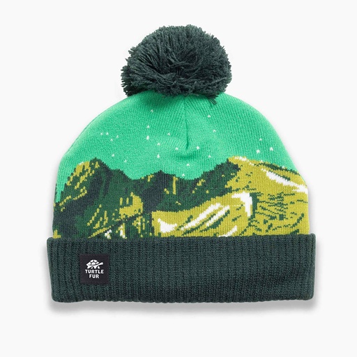 [14928] Turtle Fur Kids Pano Pom Beanie