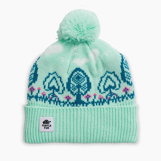 [14930] Turtle Fur Kids Tree Lover Pom Beanie