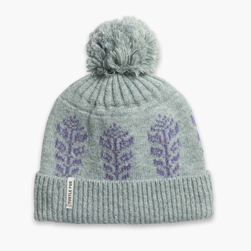 [14911] Turtle Fur Recycled Freya Pom Beanie