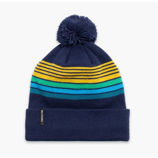 [14921] Turtle Fur Youth Omega Pom Beanie