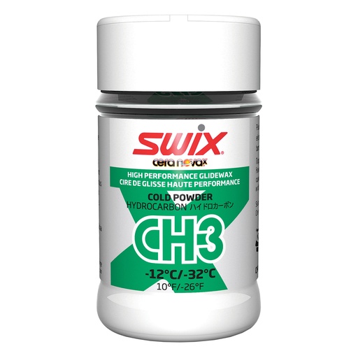 [B3589] Swix Ch3X Cold Powder Wax