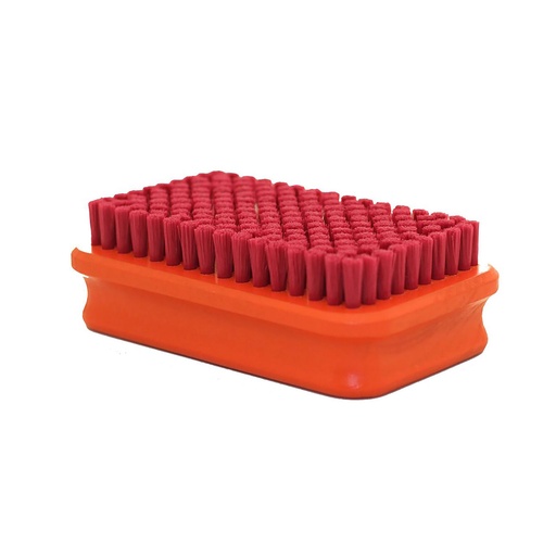 [B8603] Swix Fine Red Nylon Brush Oval